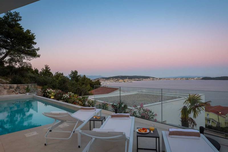 Villa Adria View med Basseng II Trogir