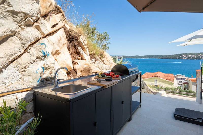Villa Adria View mit beheiztem Pool I Trogir