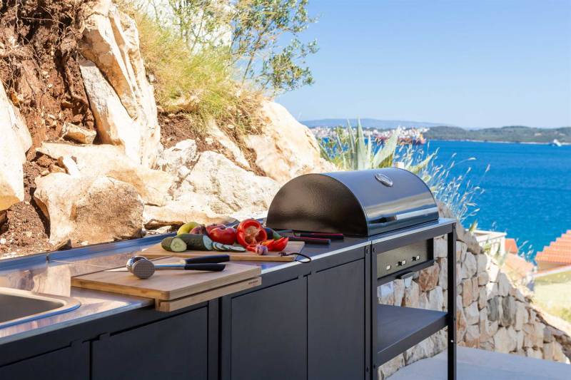 Villa Adria View mit beheiztem Pool I Trogir