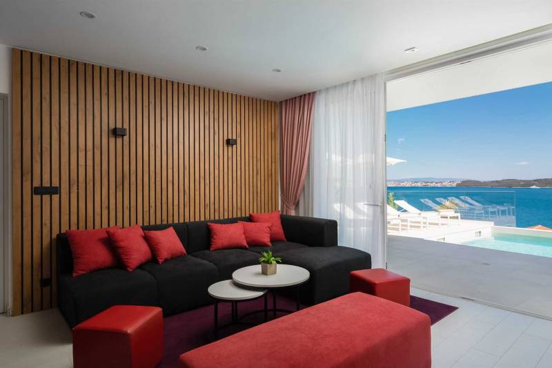Villa Adria View mit beheiztem Pool I Trogir