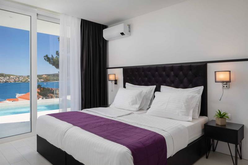 Villa Adria View mit beheiztem Pool I Trogir
