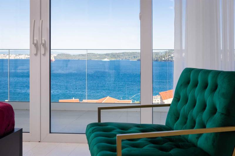 Villa Adria View mit beheiztem Pool I Trogir
