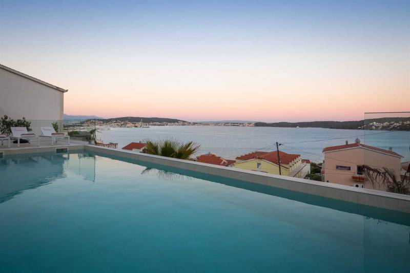 Villa Adria View mit beheiztem Pool I Trogir