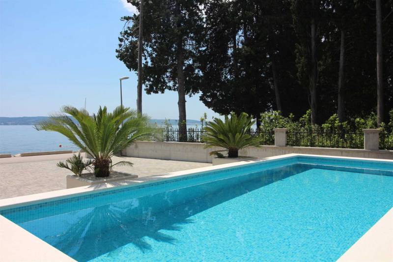 Beachfront Villa Sea Mystery with Pool Split