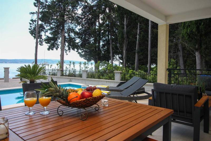 Beachfront Villa Sea Mystery with Pool Split