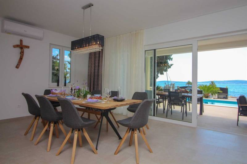 Beachfront Villa Sea Mystery with Pool Split