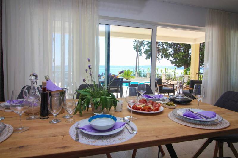 Beachfront Villa Sea Mystery with Pool Split