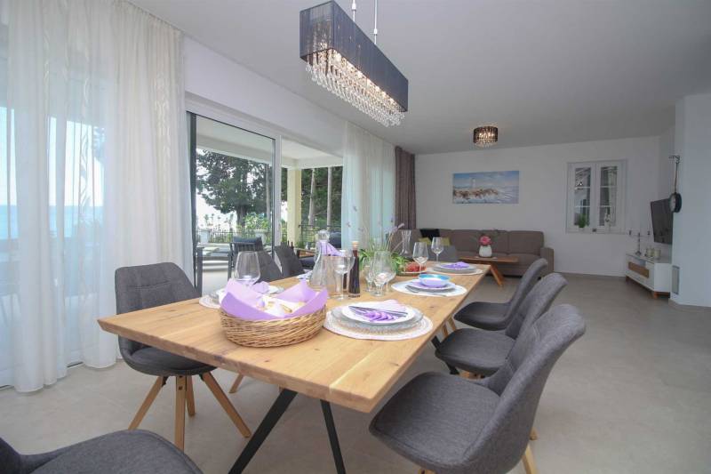 Beachfront Villa Sea Mystery with Pool Split