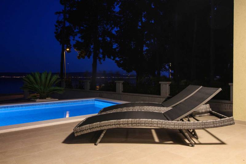 Beachfront Villa Sea Mystery with Pool Split