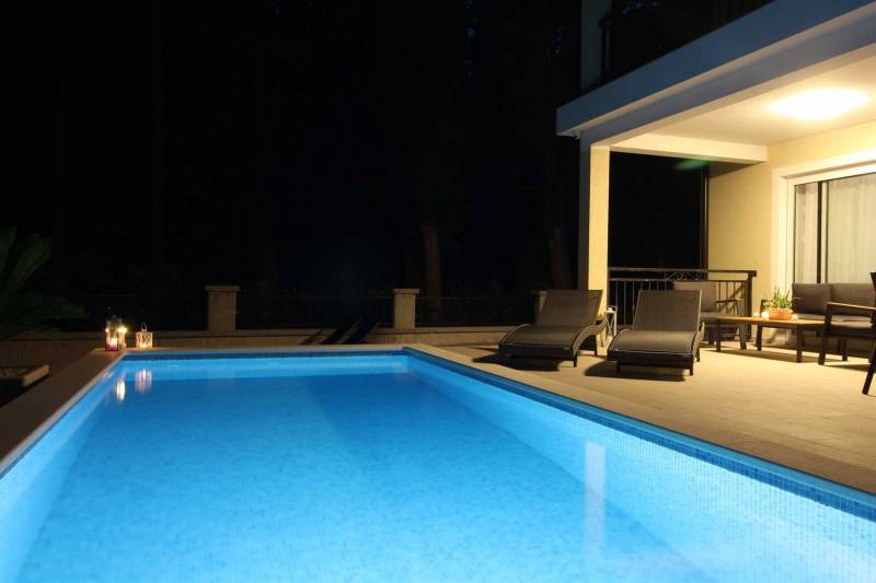 Beachfront Villa Sea Mystery with Pool Split