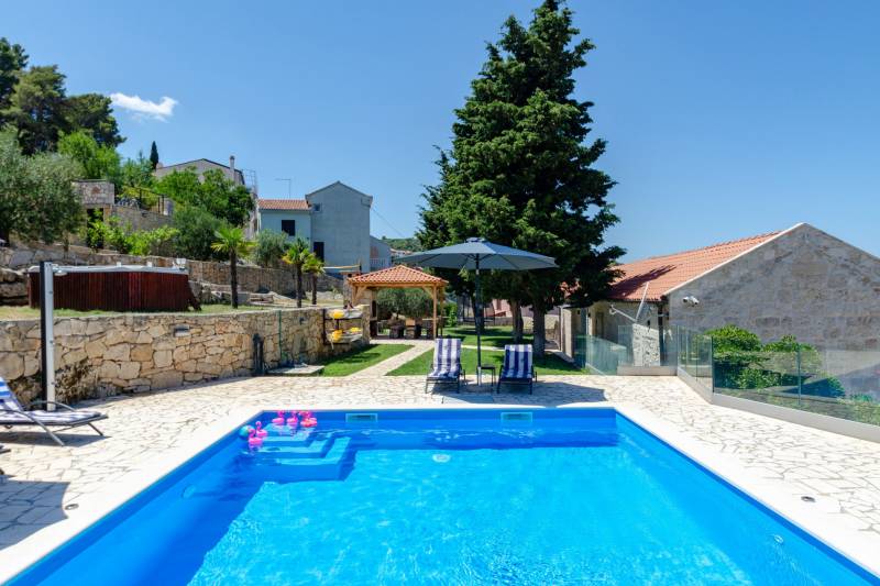 Strandvilla Gabriela med Basseng Korčula