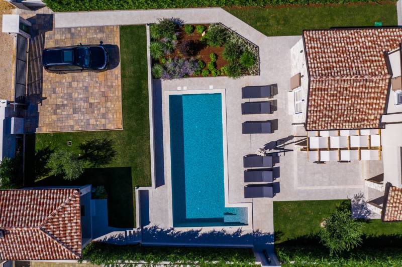 Willa Ocelli z Basenem Novigrad Istria