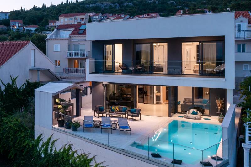 Luxusvilla Elysian mit beheiztem Pool Dubrovnik