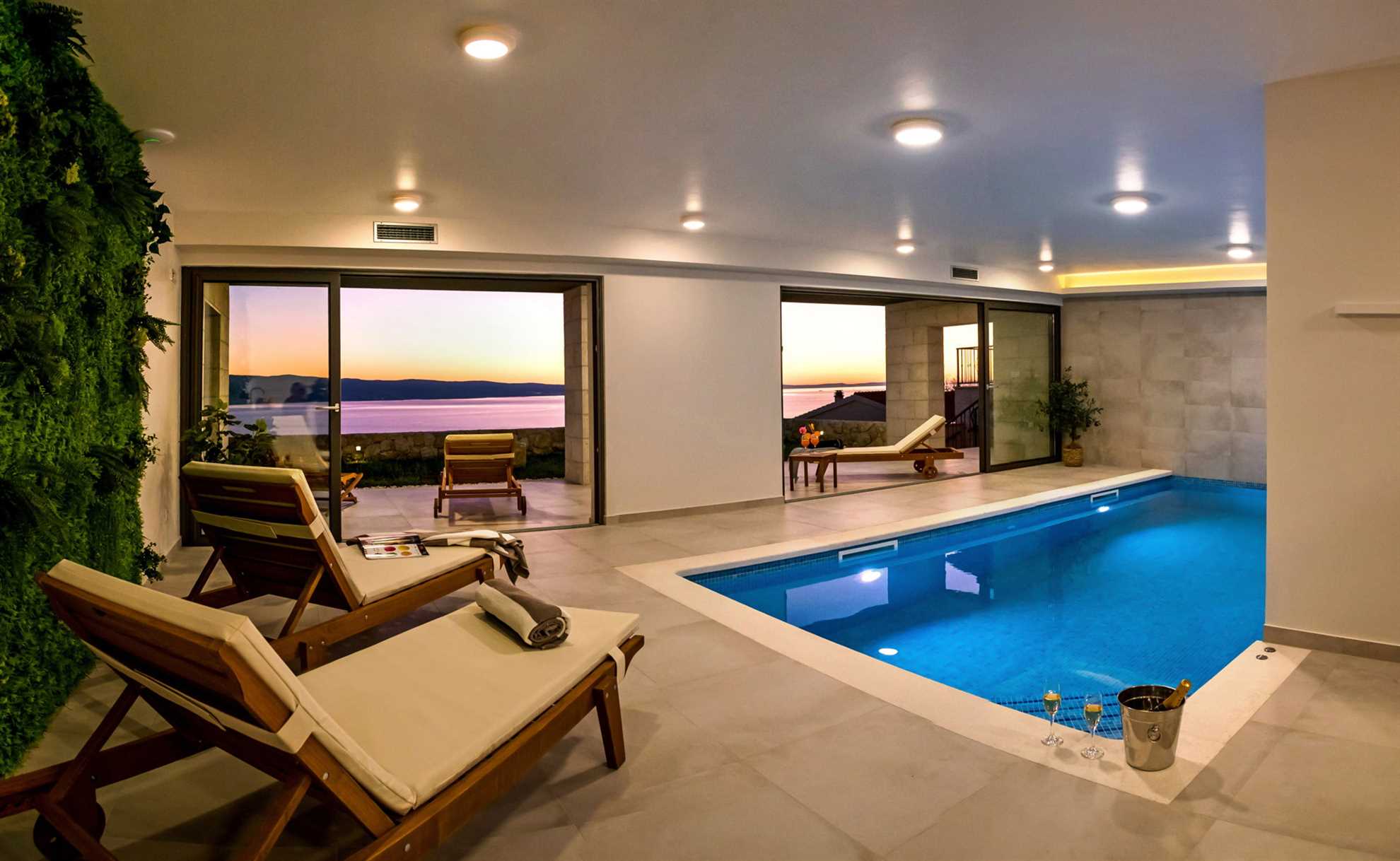 Luxury Villa Diorama with Pool