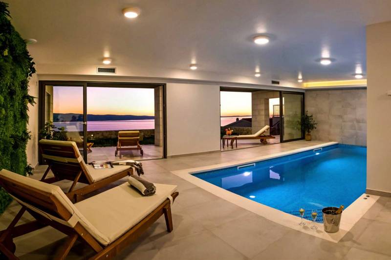 Luxury Villa Diorama with Pool