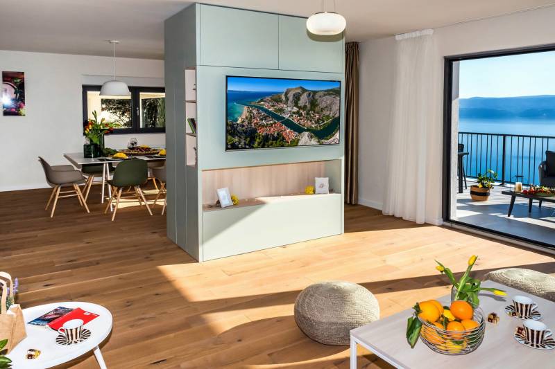 Luxury Villa Diorama with Pool Omiš