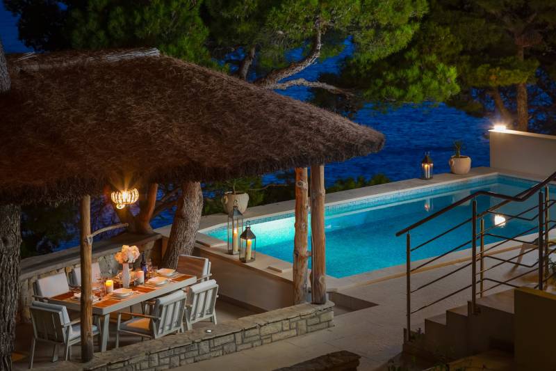 Strandvilla Allegria mit Pool Primošten