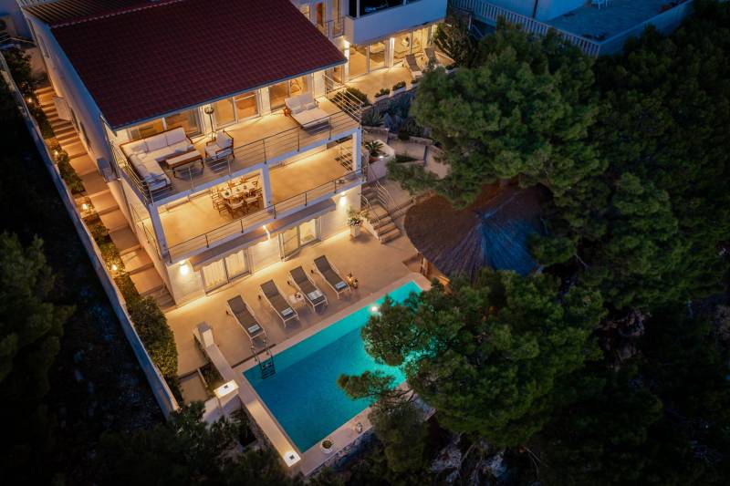 Strandvilla Allegria mit Pool Primošten