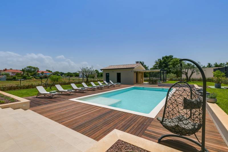 Villa Charm med Basseng Poreč