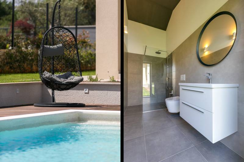 Villa Charm med Basseng Poreč