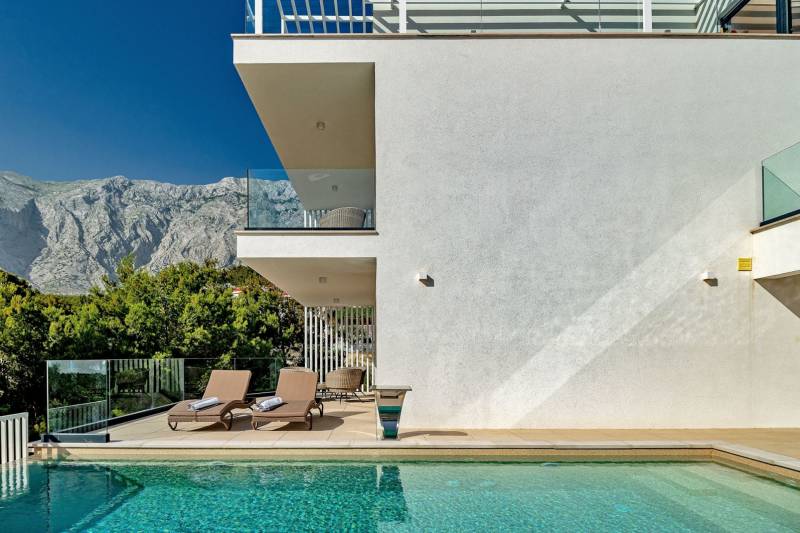 Villa Sea Crystal mit Pool Makarska