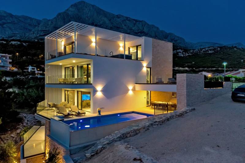 Villa Sea Crystal mit Pool Makarska
