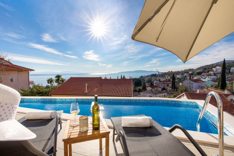 Willa Magic Hill z Basenem Opatija