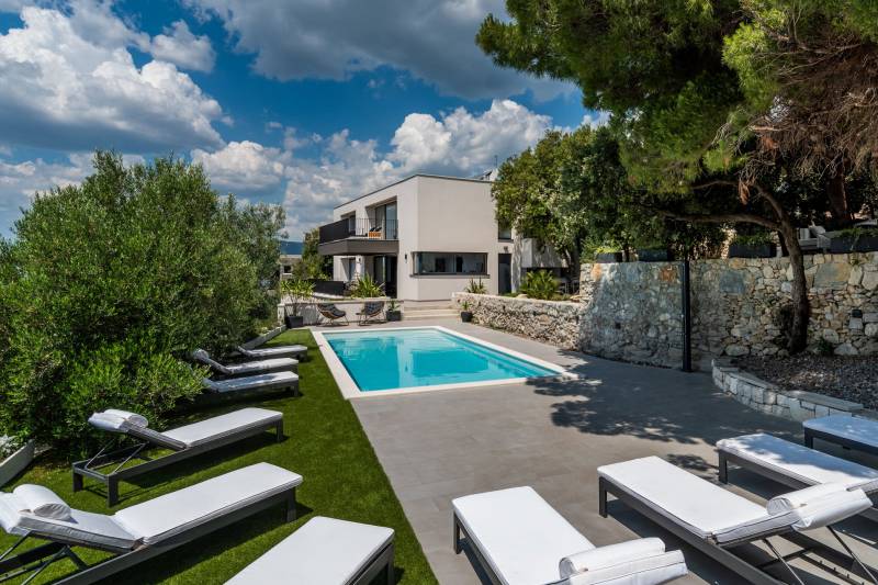 Villa Maremonte mit Pool Split