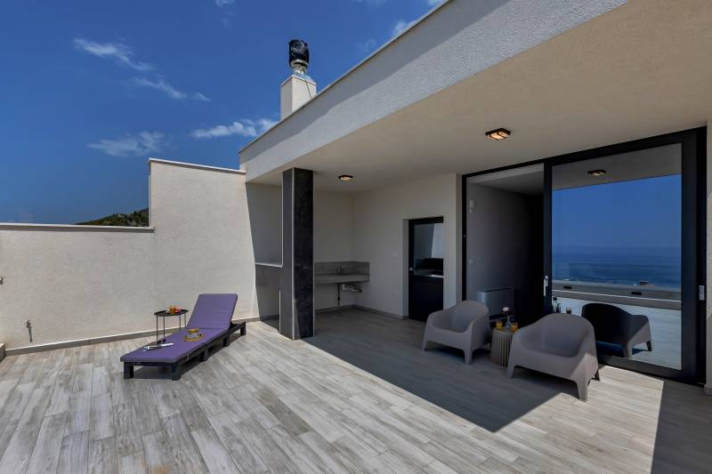 Villa Ninona mit beheiztem Pool II Makarska
