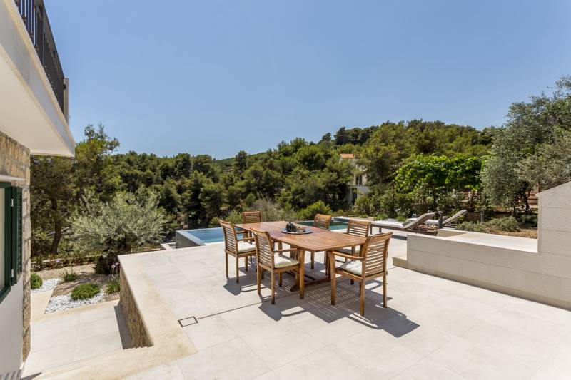 Villa Brazza mit Infinity Pool Brač