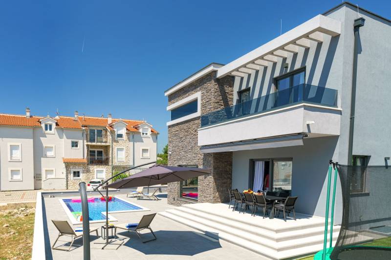 Villa Night Glow med Basseng Šibenik