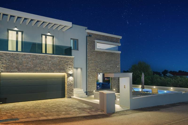 Villa Night Glow med Basseng Šibenik