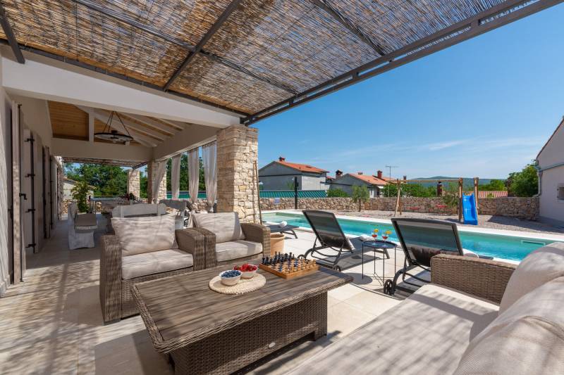 Villa Paloma Blanca with Pool Rabac