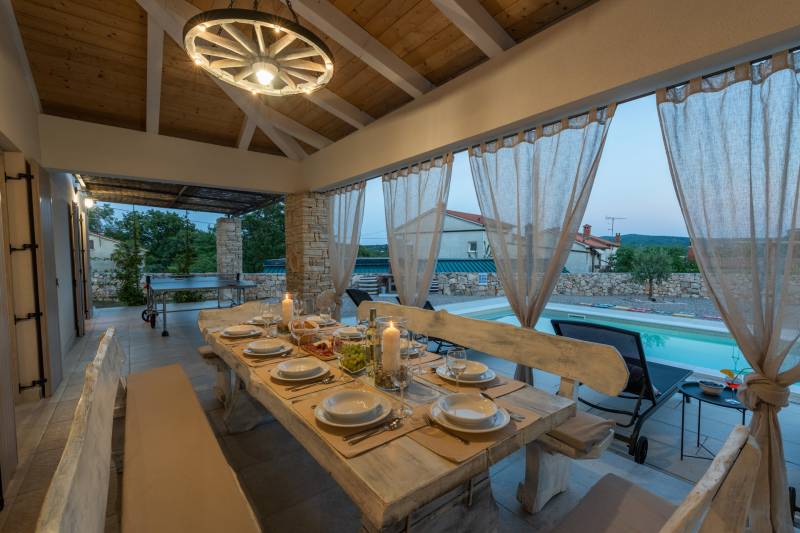 Villa Paloma Blanca with Pool Rabac