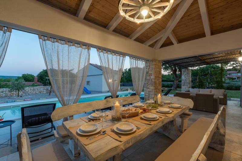 Villa Paloma Blanca with Pool Rabac