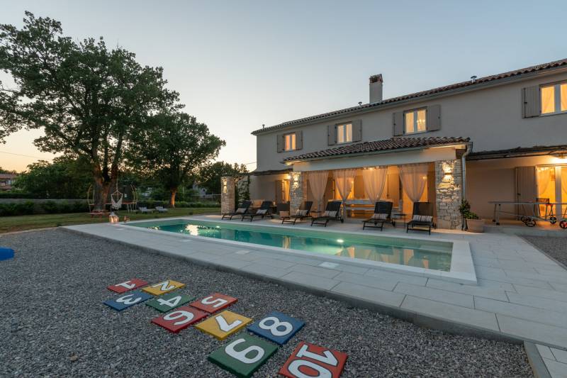 Villa Paloma Blanca with Pool Rabac