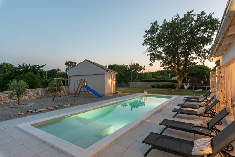 Villa Paloma Blanca with Pool Rabac