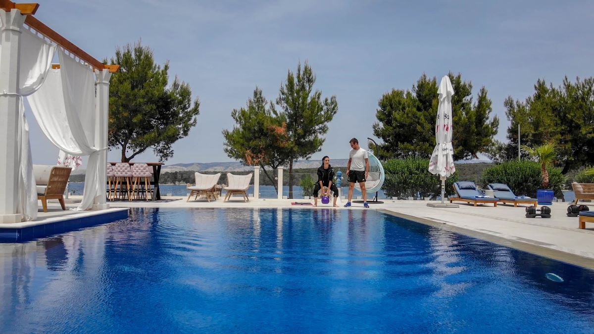 Villas with workout and gym in Croatia