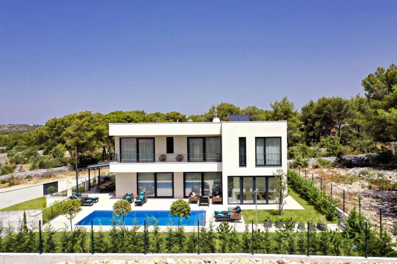 Luksuzna Vila Touch of Art s Bazenom Šibenik