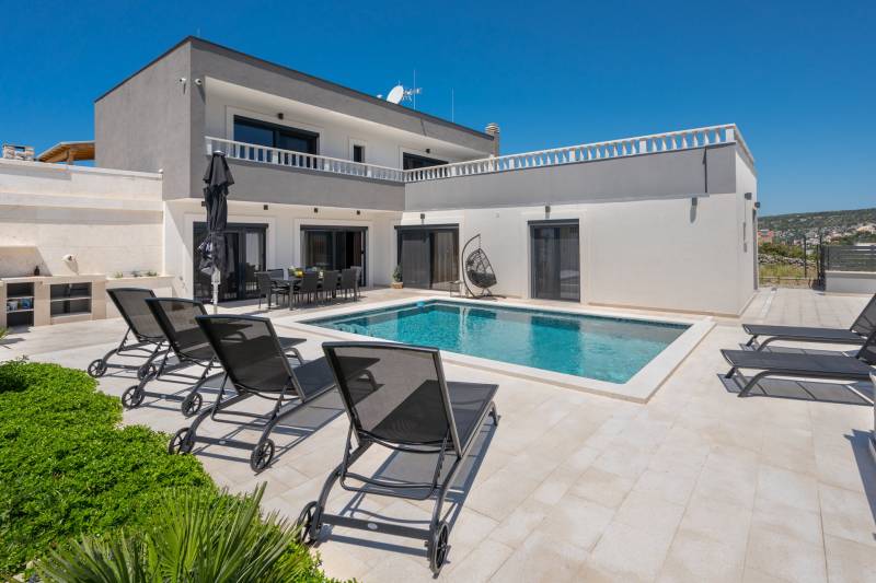 Luxury Villa Bonaza with Pool Trogir