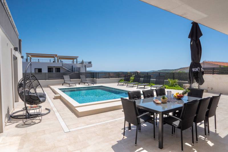 Luxury Villa Bonaza with Pool Trogir