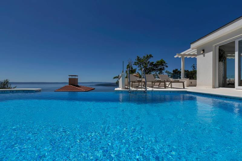 Vila Simply White s Bazenom Makarska