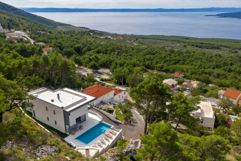 Luksusowa Willa Misterio z Basenem Makarska