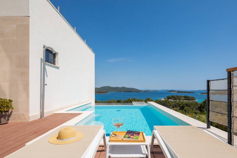 Luxusvilla Lynx mit Pool Murter
