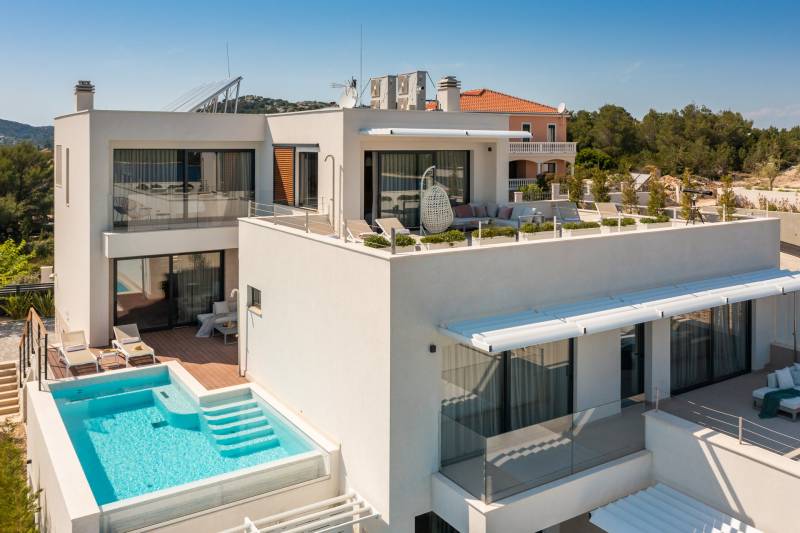 Luxusvilla Lynx mit Pool Murter