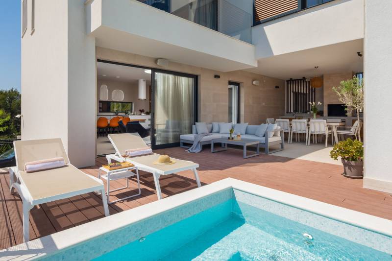 Luxusvilla Lynx mit Pool Murter