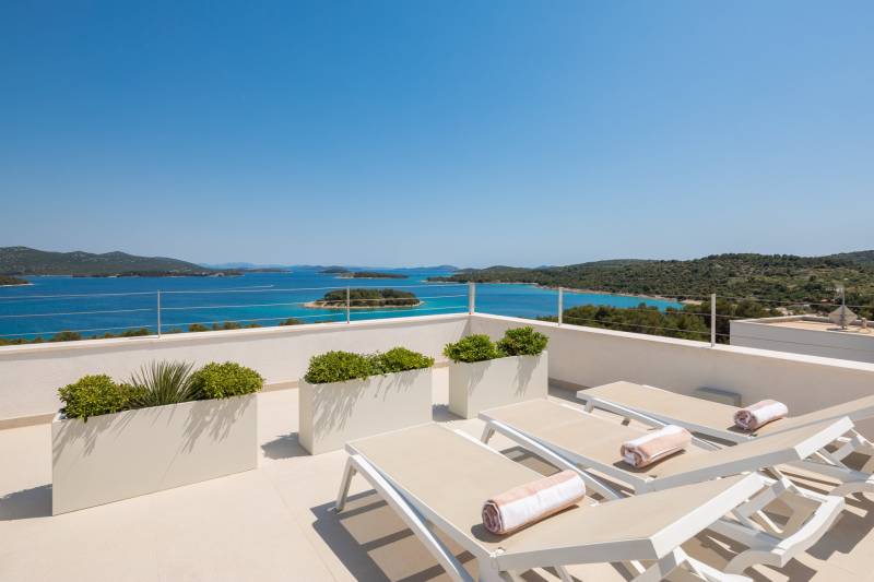 Luxusvilla Lynx mit Pool Murter