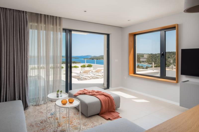 Luxusvilla Lynx mit Pool Murter