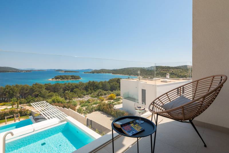 Luxusvilla Lynx mit Pool Murter