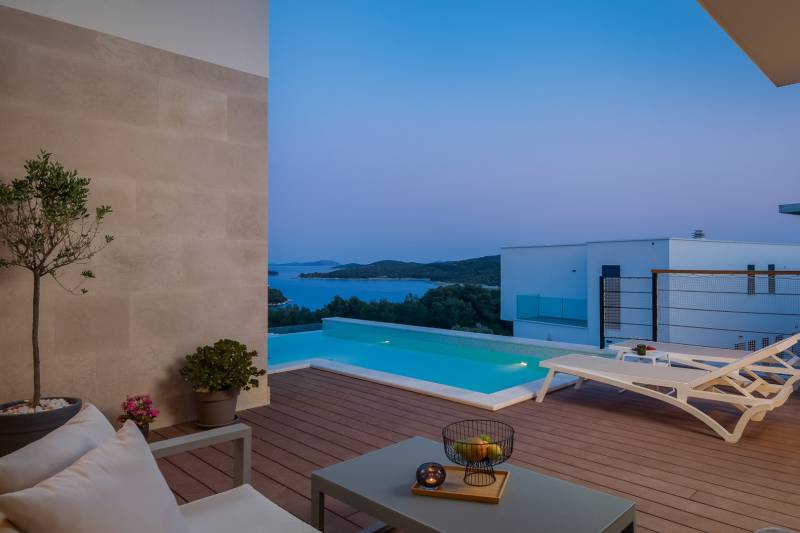 Luxusvilla Lynx mit Pool Murter